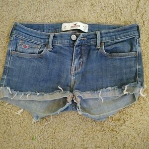 Hollister jean shorts